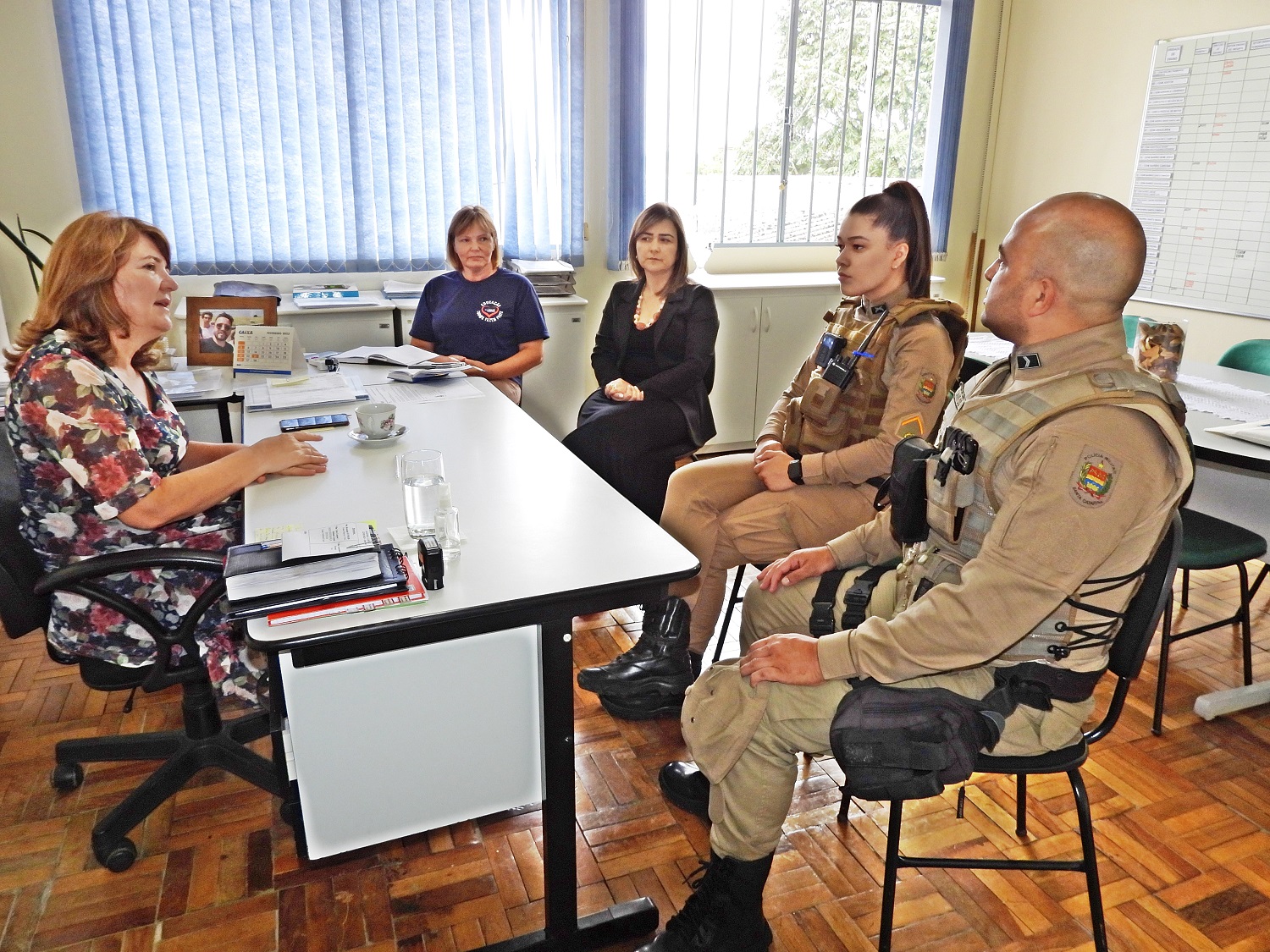 Prefeitura de Lages Rede de Segurança Escolar: Prefeitura de Lages e Polícia Militar ampliam parceria 