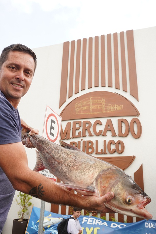 Prefeitura de Lages Feira do Peixe Vivo apresenta boa demanda de consumo