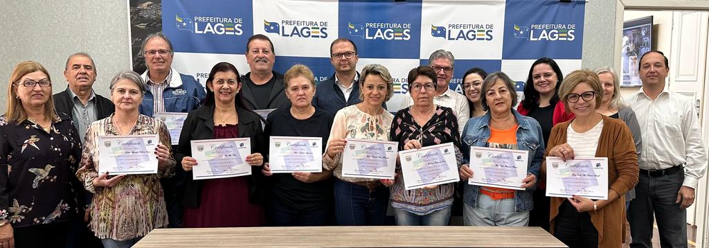 Prefeitura de Lages Blog da Prefa Homenagem aos servidores aposentados em 2023