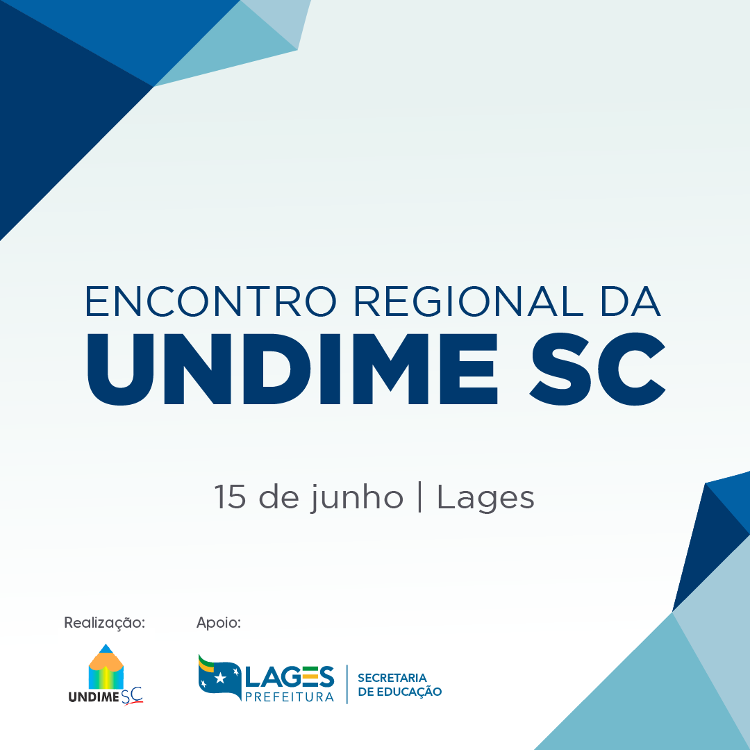 Prefeitura de Lages Lages sediará encontro Regional da União dos Dirigentes Municipais de Educação de Santa Catarina