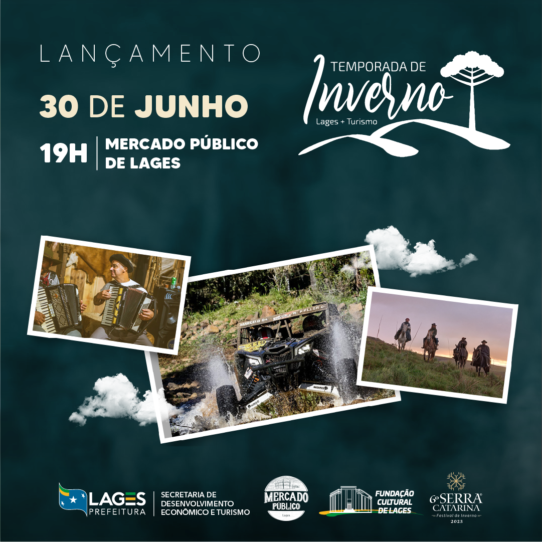 Prefeitura de Lages Prefeitura de Lages lançará oficialmente a Temporada de Inverno 2023