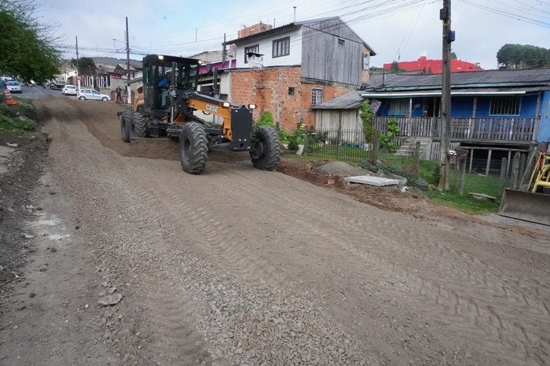 Prefeitura de Lages Iniciadas obras de reurbanização do trecho final da rua João Maria de Oliveira