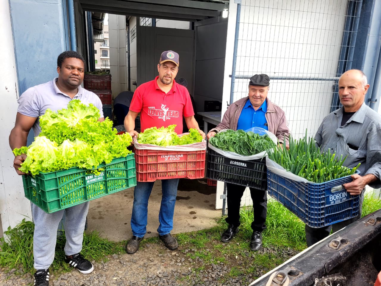 Prefeitura de Lages Produtos frescos e de melhor qualidade nutricional para a merenda escolar através do programa Agricultura Familiar