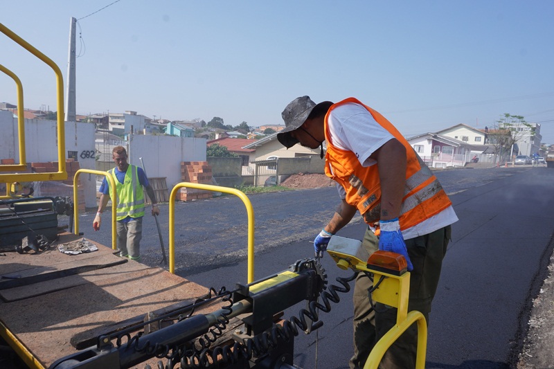 Prefeitura de Lages Rua Fortaleza tem novo trecho reurbanizado pela Prefeitura