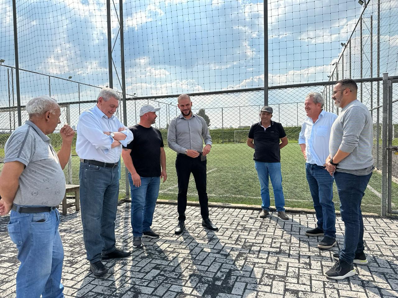 Prefeitura de Lages Prefeitura elabora projeto de construção de vestiários para Quadra de Futebol 7