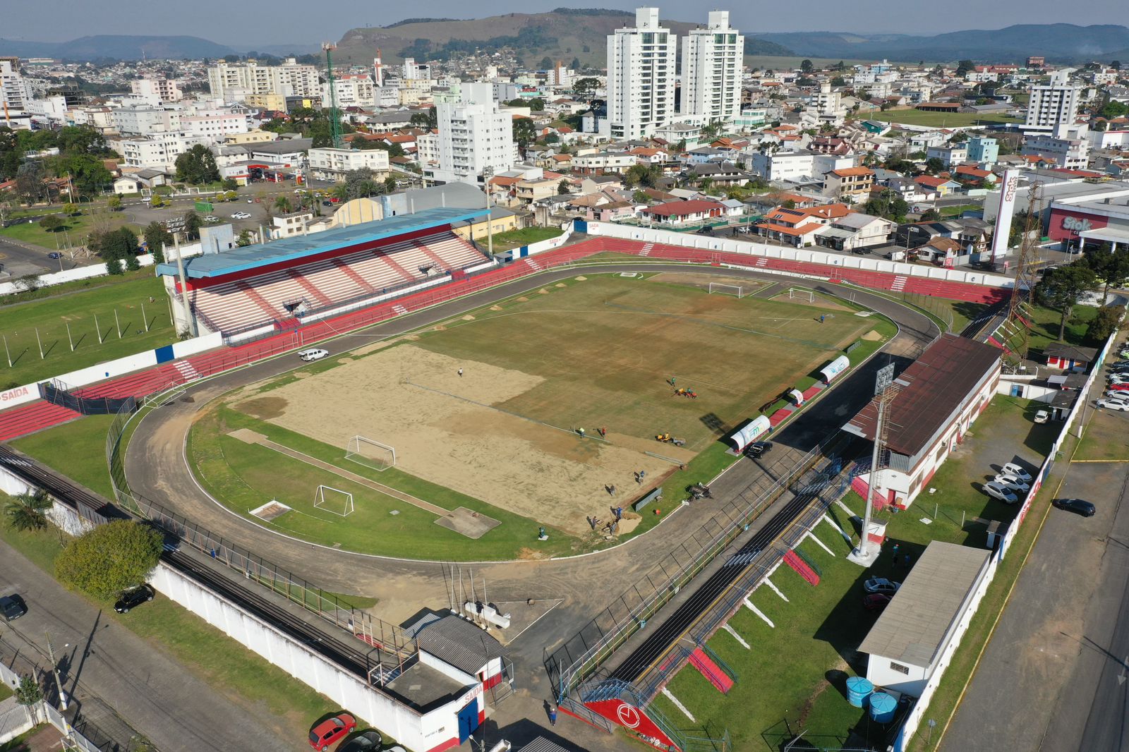 Prefeitura de Lages “Tio Vida” tem gramado recuperado para os jogos da Copa Santa Catarina