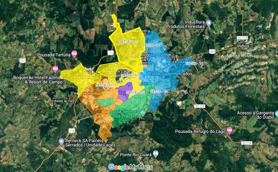 Prefeitura de Lages Cronograma da Coleta Domiciliar de Resíduos Sólidos em vigor pela Semasa