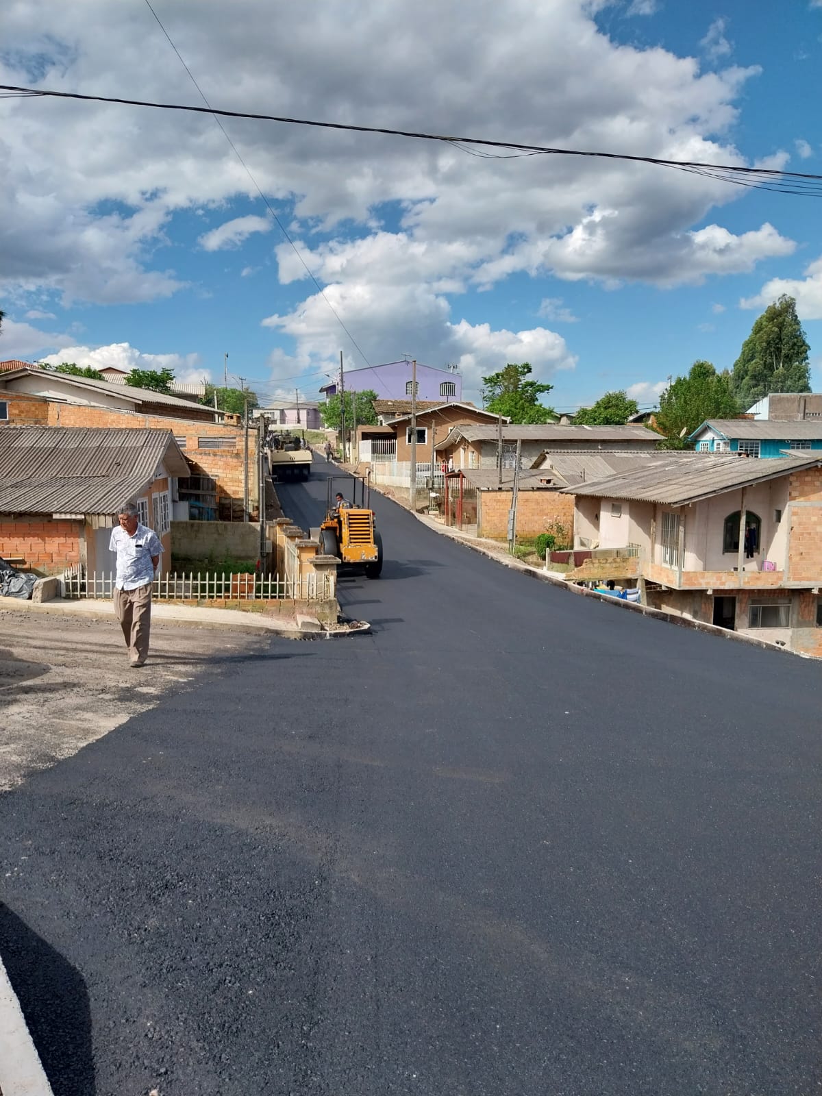 Prefeitura de Lages Urbanização da rua João Faustino dos Santos está sendo finalizada