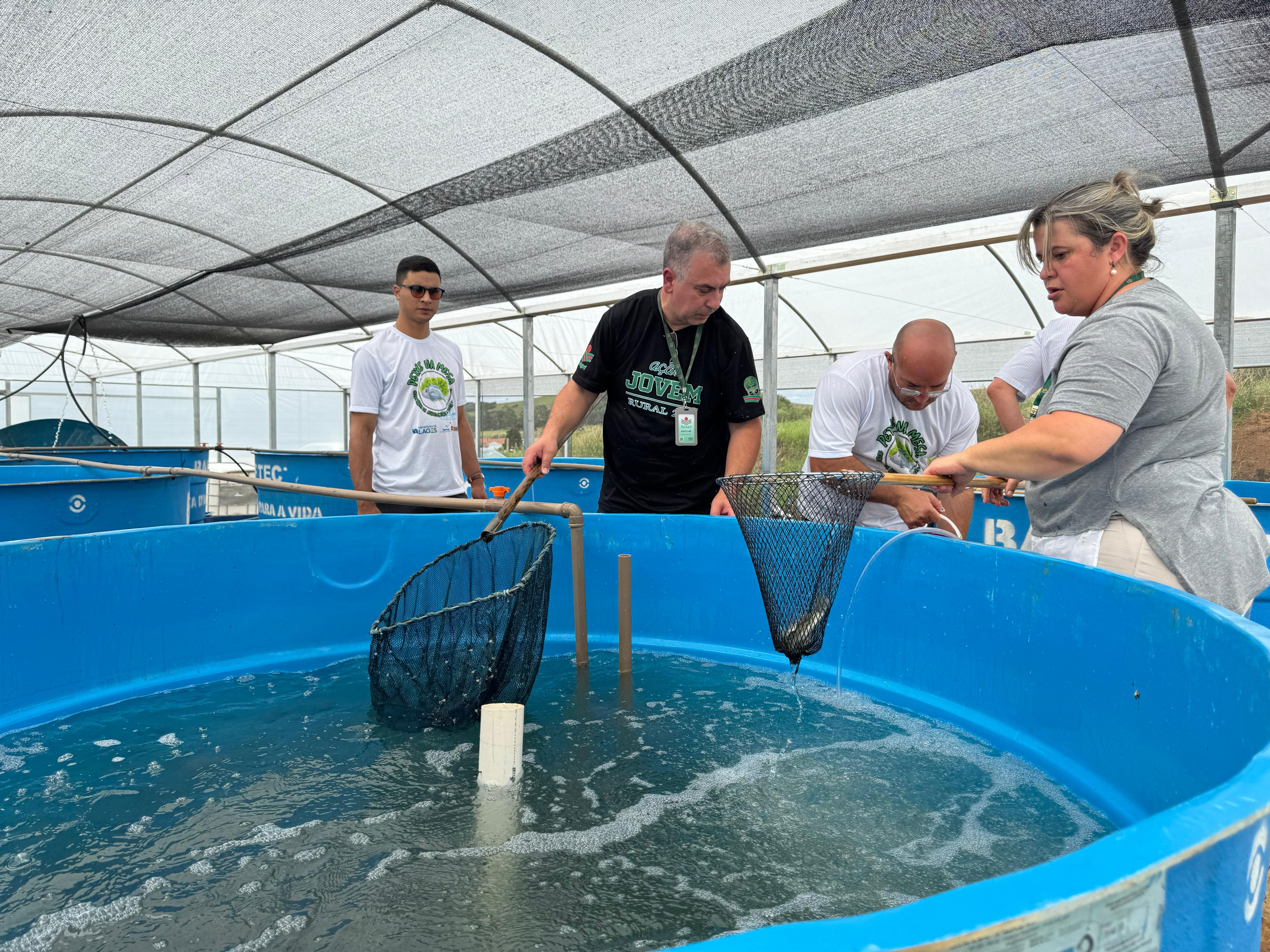 Prefeitura de Lages Projeto Peixe na Mesa é lançado com sucesso em Lages