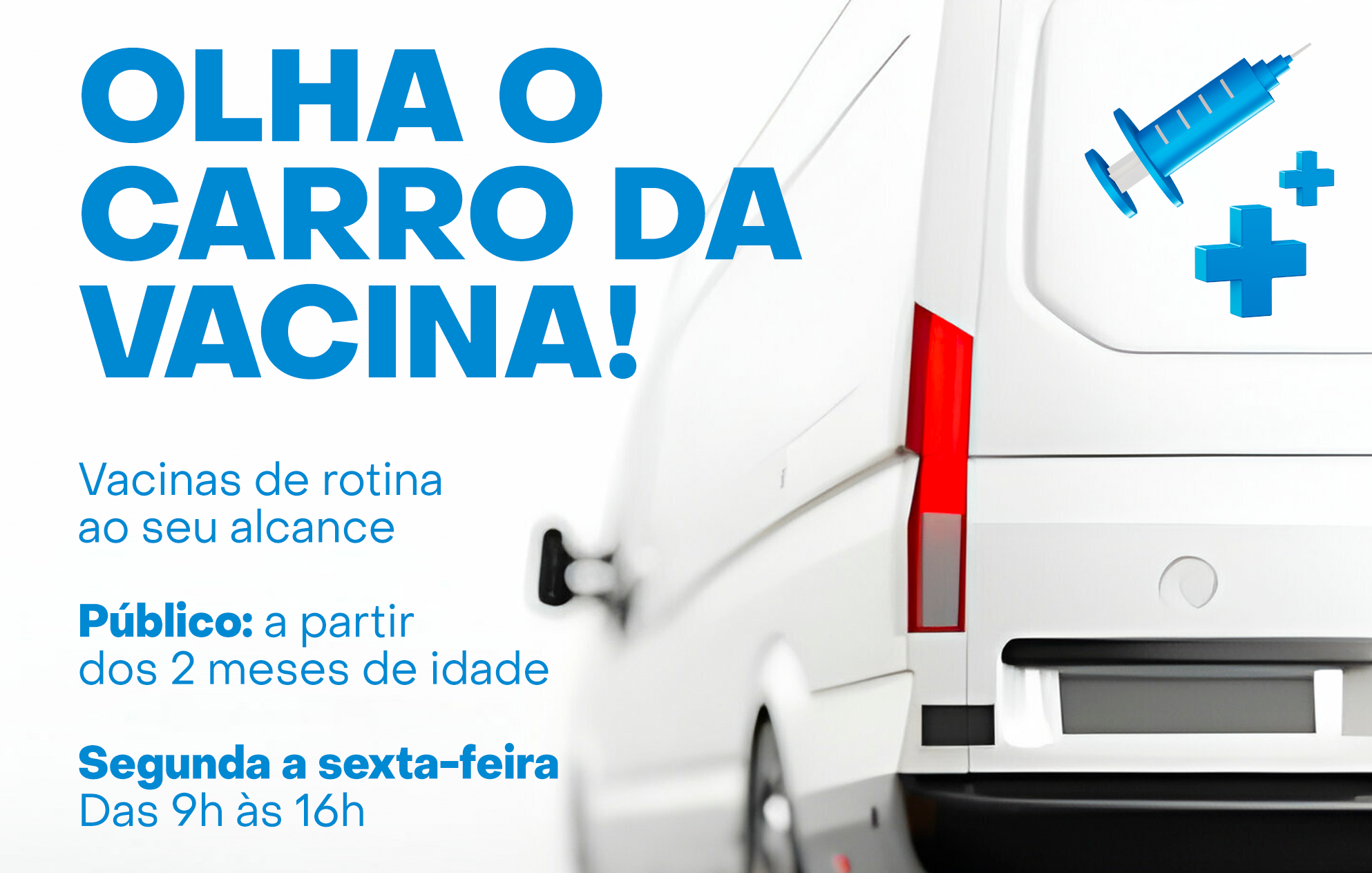 Prefeitura de Lages Carro da vacina vai percorrer bairros e localidades de Lages para ação de vacinação