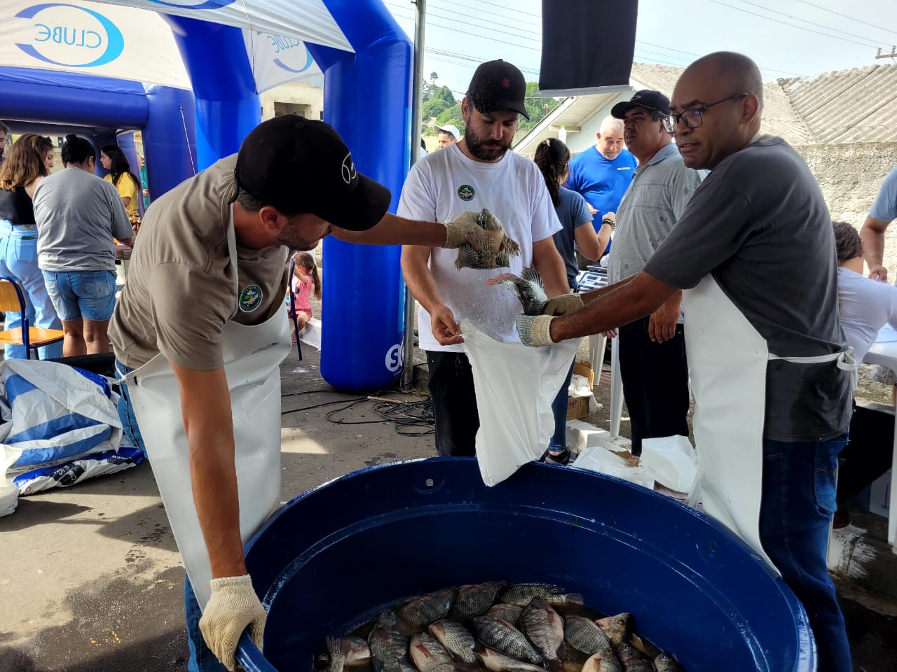 Prefeitura de Lages Feira “Peixe na Mesa” tem consumo de 1.000 quilos de tilápia e carpa