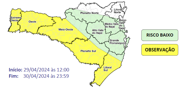 Prefeitura de Lages Acumulado de chuvas foi de 41mm nas últimas 24 horas