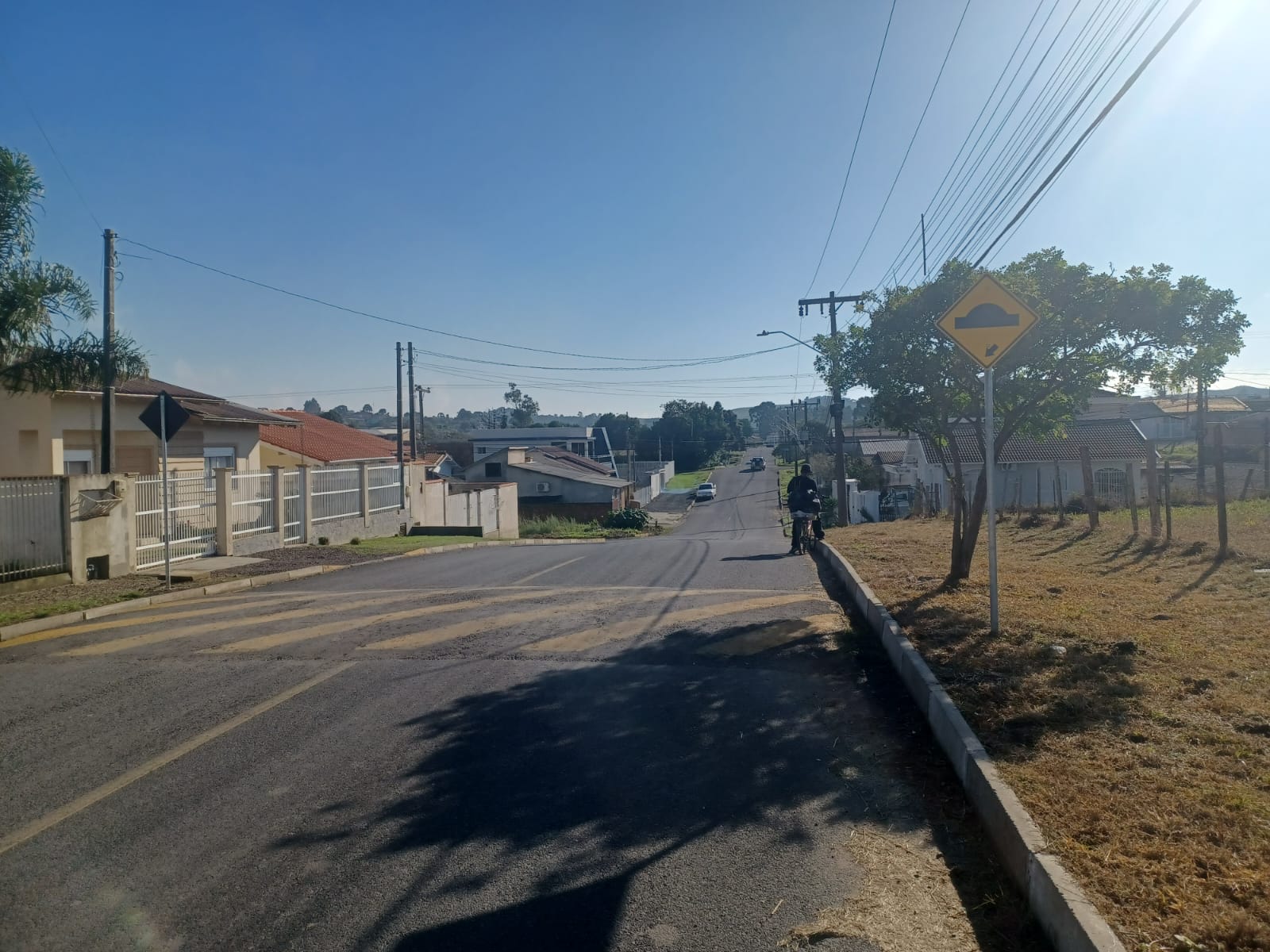 Prefeitura de Lages Concluída reurbanização da rua Portugal, no Guarujá