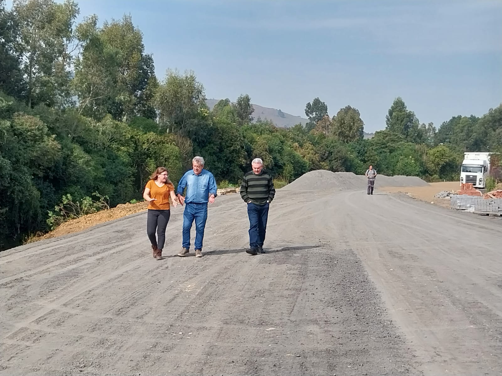 Prefeitura de Lages Evoluem as obras no Trecho 02 da Avenida Ponte Grande