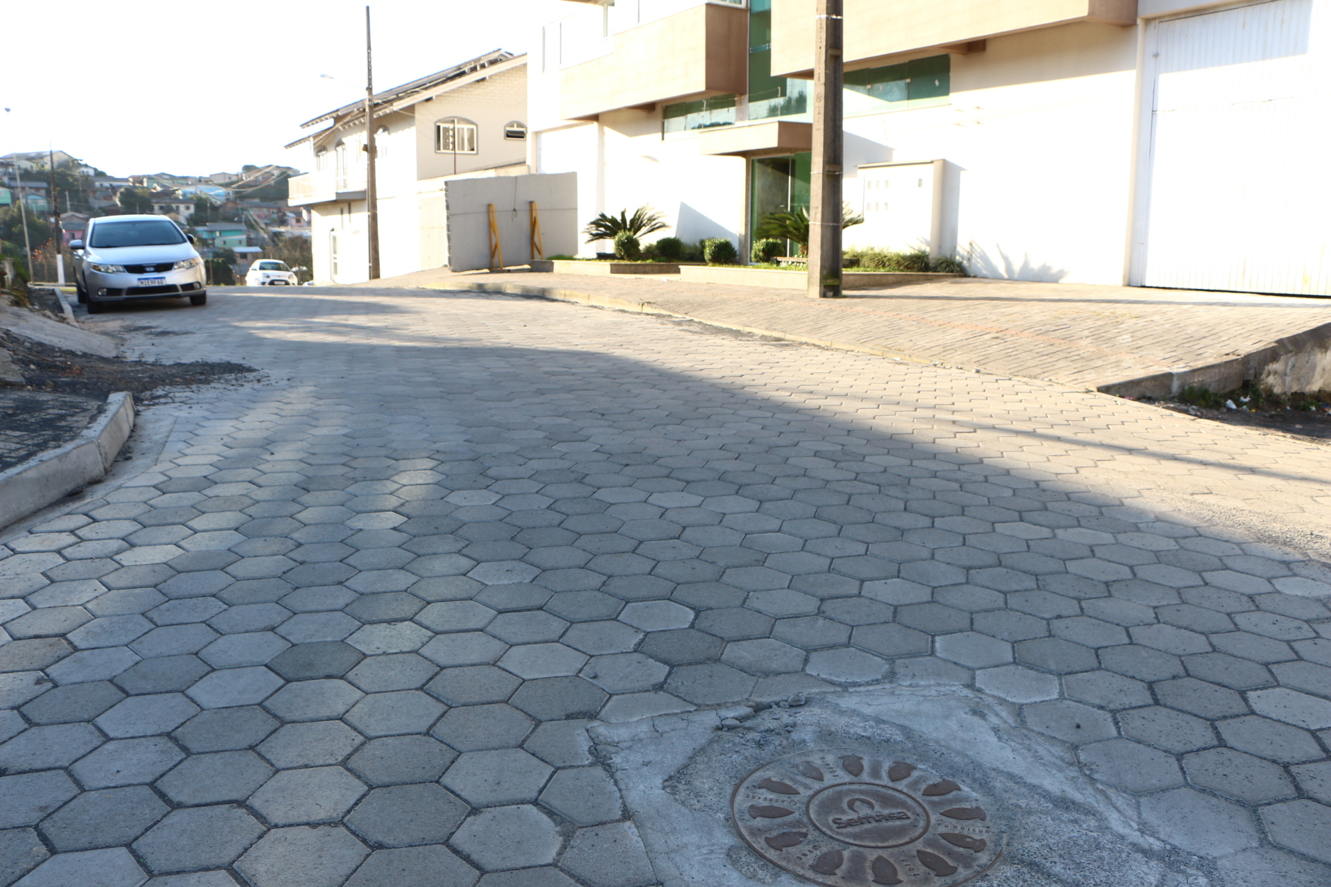 Prefeitura de Lages Projeto de reurbanização viária é concluído no bairro Santa Catarina