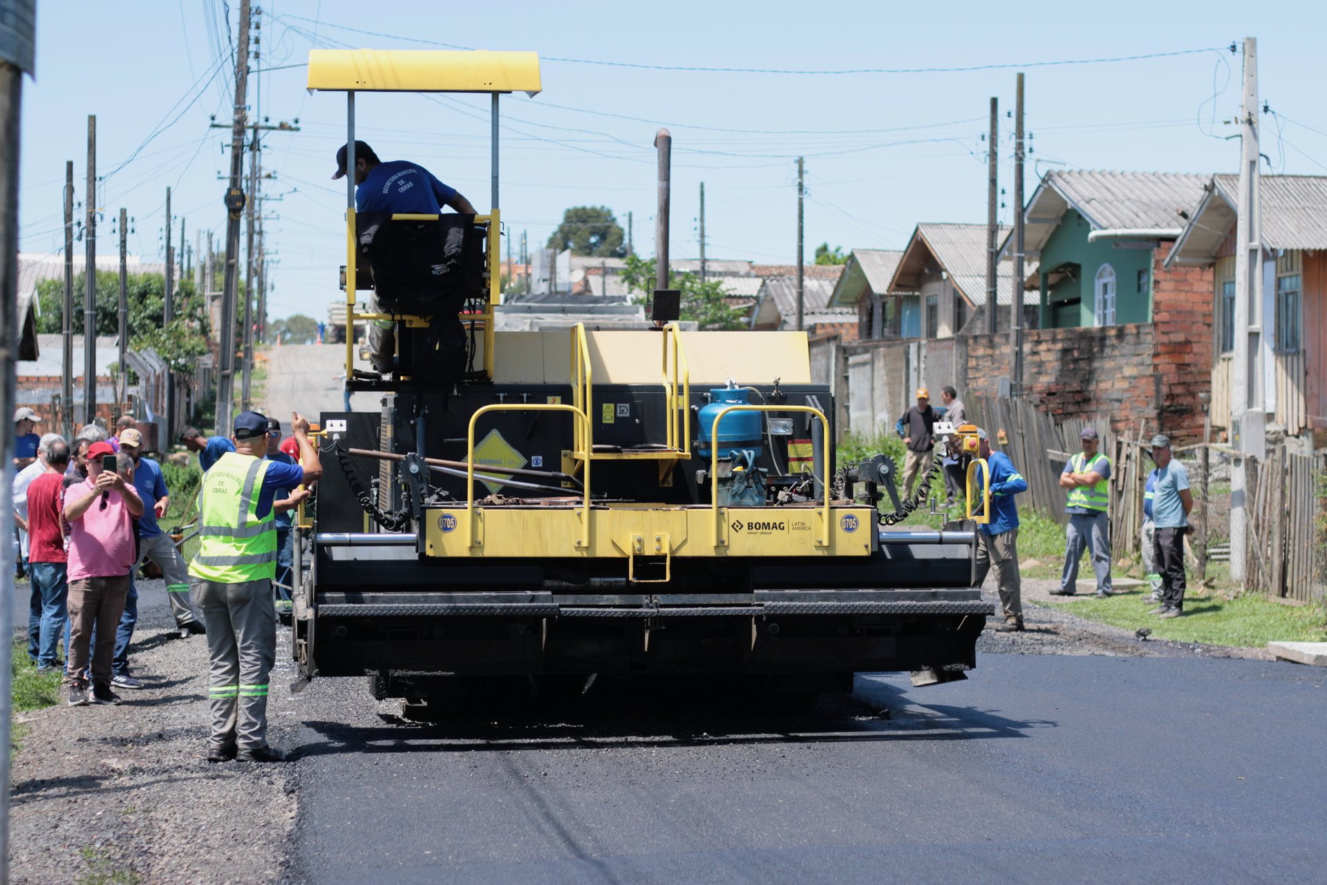 Prefeitura de Lages Prefeitura conclui asfaltamento de sete ruas do Novo Milênio