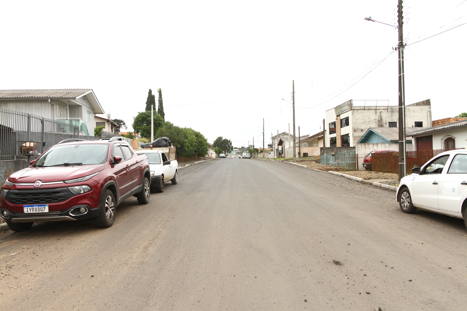 Prefeitura de Lages Trecho dois da rua Valério Antunes está sendo revitalizada