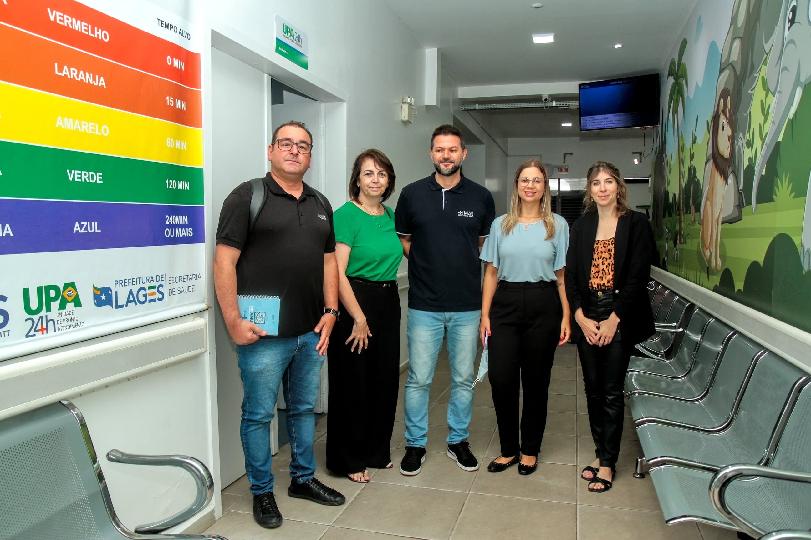 Prefeitura de Lages Prefeitura de Lages apresenta projeto inicial de separação da recepção adulta e pediátrica da UPA