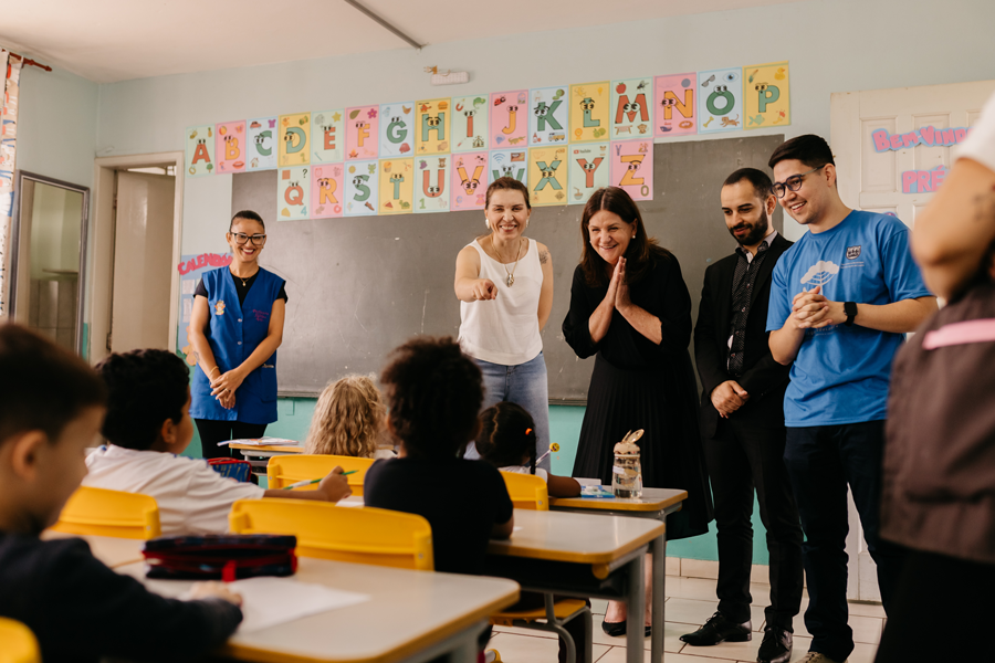 Prefeitura de Lages Cerca de 15 mil crianças e estudantes voltam às aulas na rede municipal de ensino