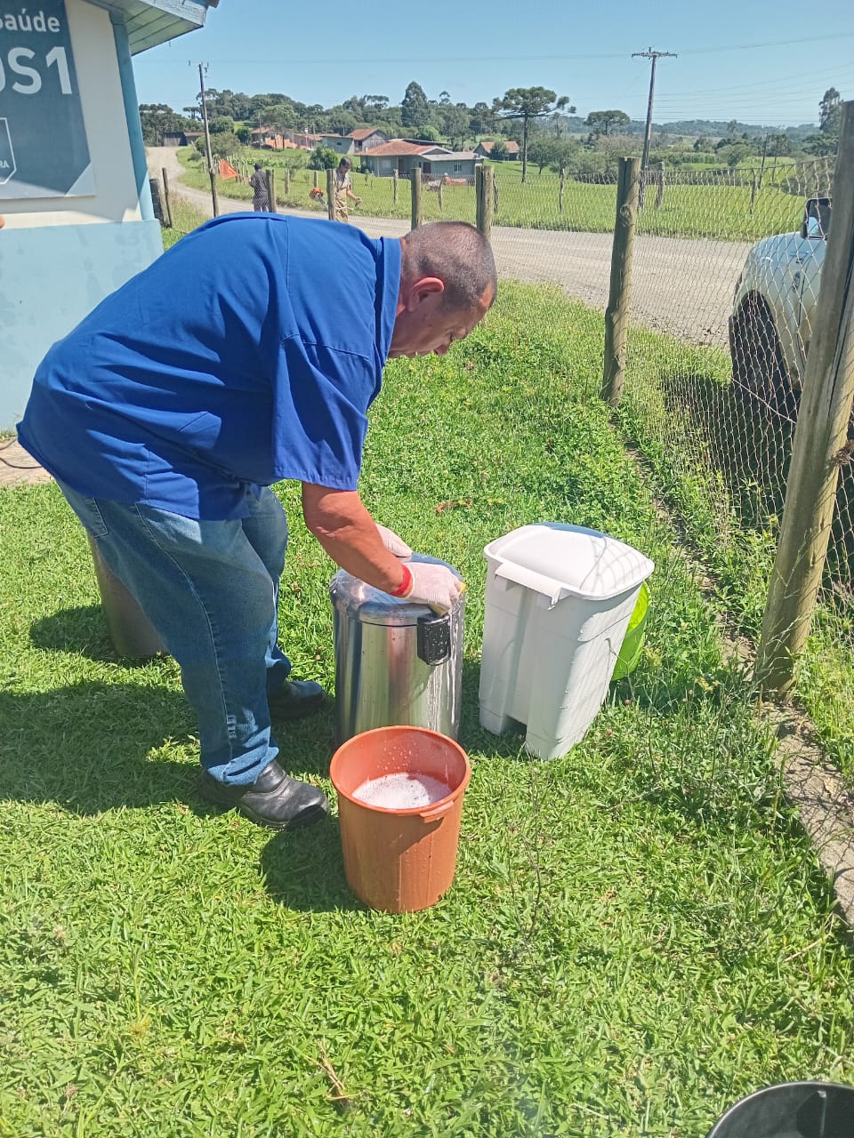 Prefeitura de Lages Prefeitura de Lages realiza mutirão de higienização e manutenção nas Unidades Básicas de Saúde do interior