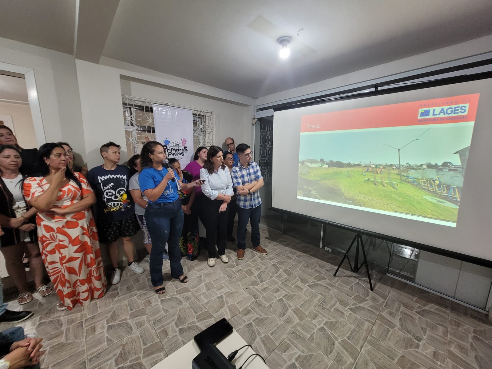 Prefeitura de Lages Educação: Prefeitura de Lages apresenta projeto do novo Ceim Primeiros Passos à comunidade